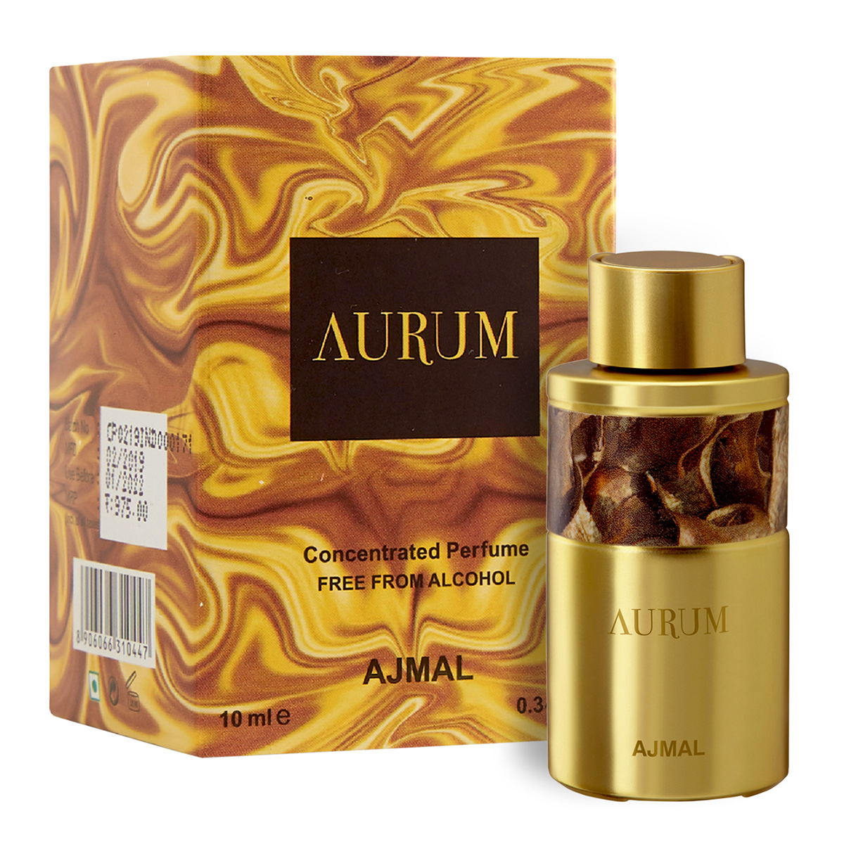 Ajmal Aurum Concentrated Fruity Perfume Free From Alcohol, 10ml