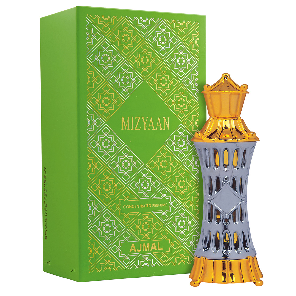 Ajmal Mizyaan Concentrated Oriental Perfume Free From Alcohol, 14ml