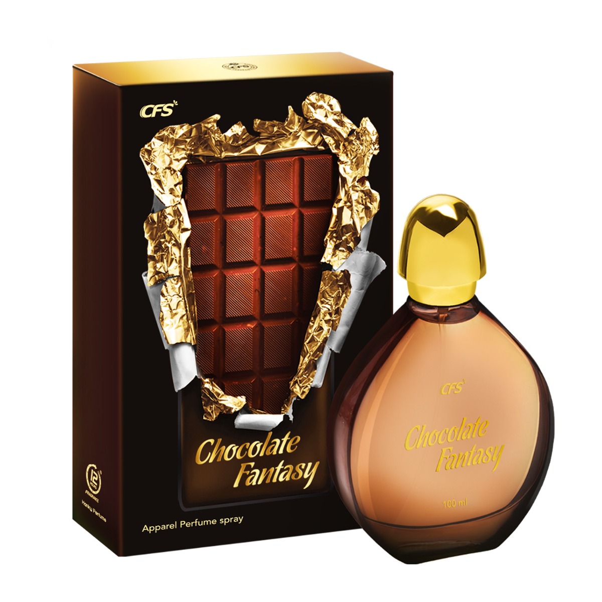 CFS Chocolate Fantasy Long Lasting Apparel Perfume Spray, 100ml