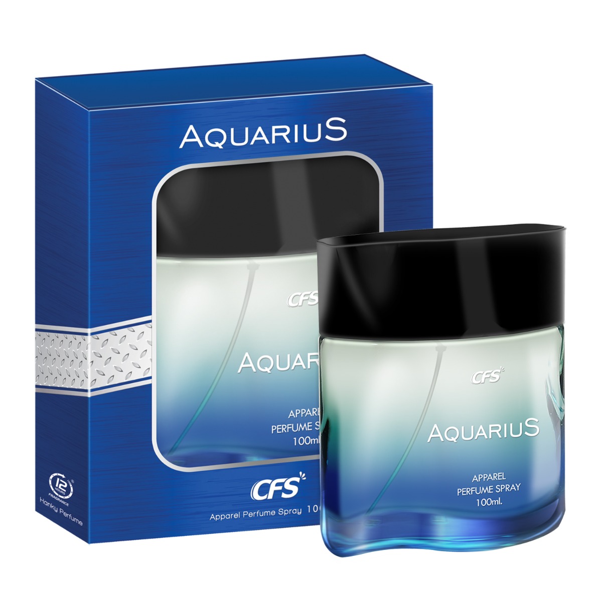 CFS Aquarius Long Lasting Apparel Perfume Spray, 100ml