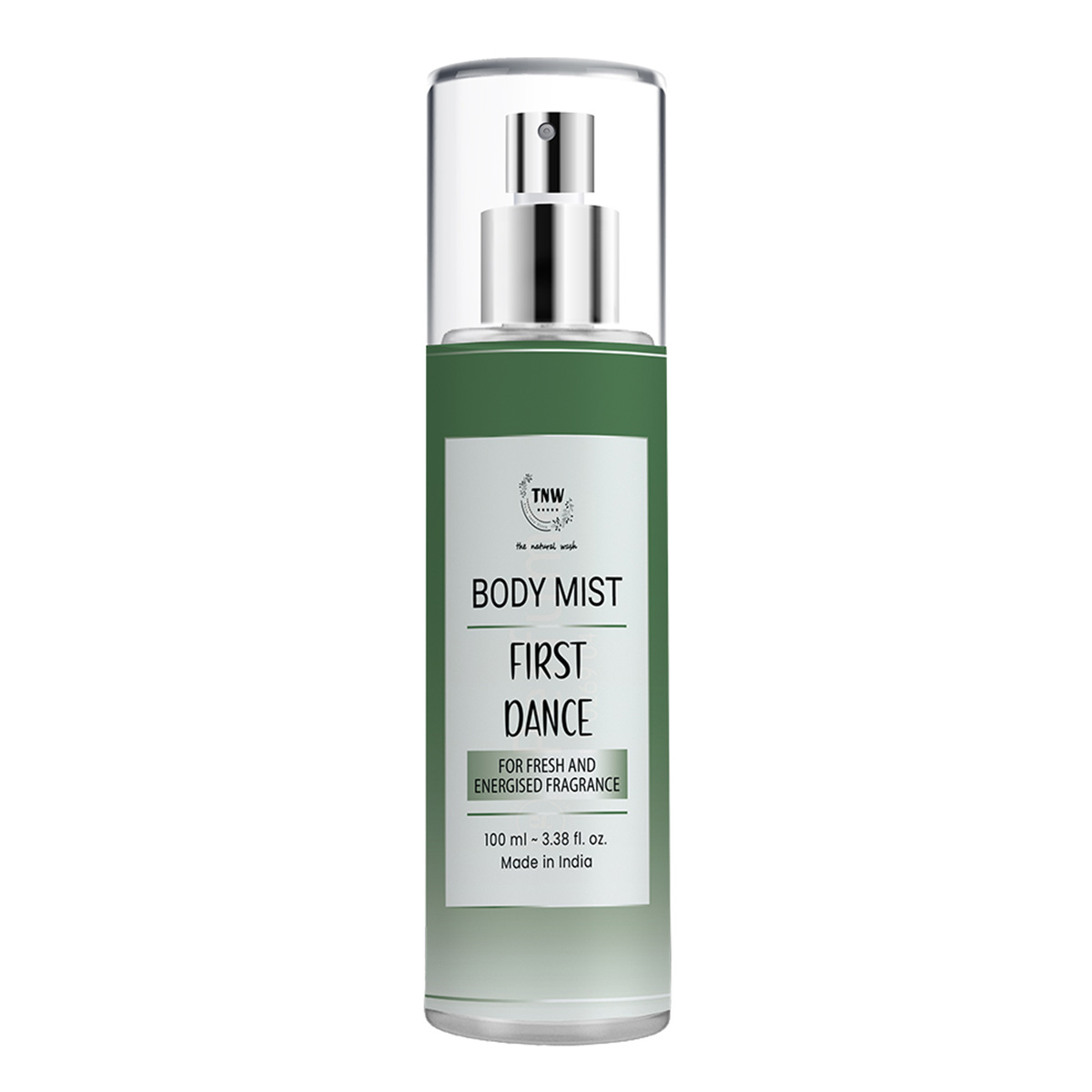 TNW - The Natural Wash First Dance Body Mist For Fresh And Energized Fragrance, 100ml