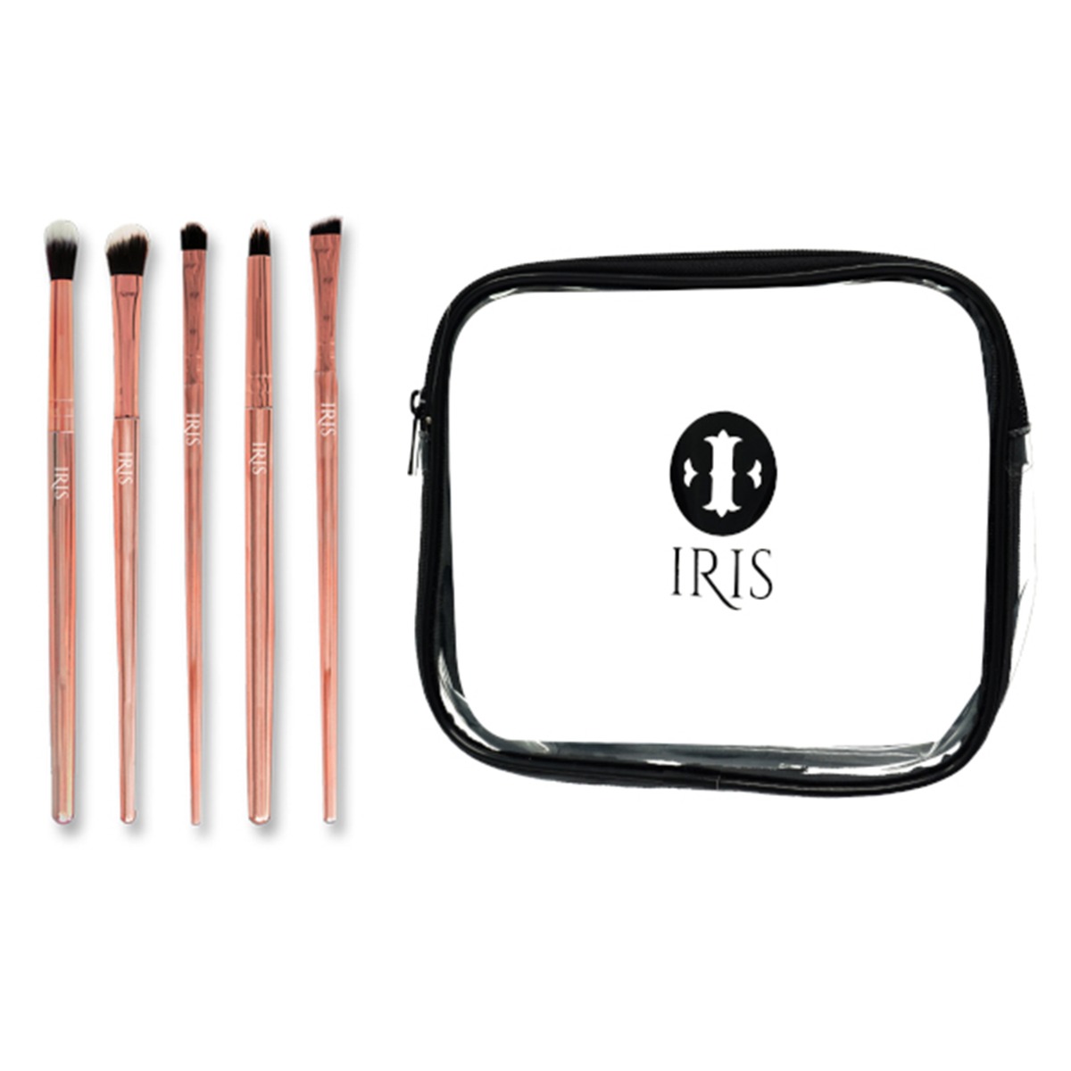 Iris Cosmetics Luminous Eye Brush Set, Pack Of 5