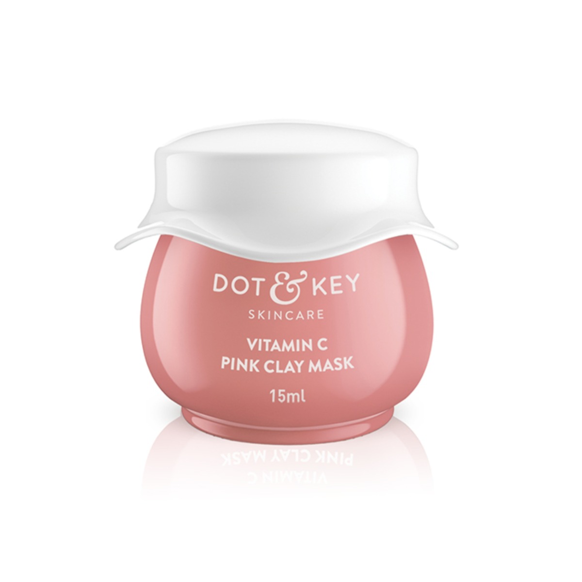 Dot & Key Glow Reviving Vitamin C Pink Clay Mask, 15 ml