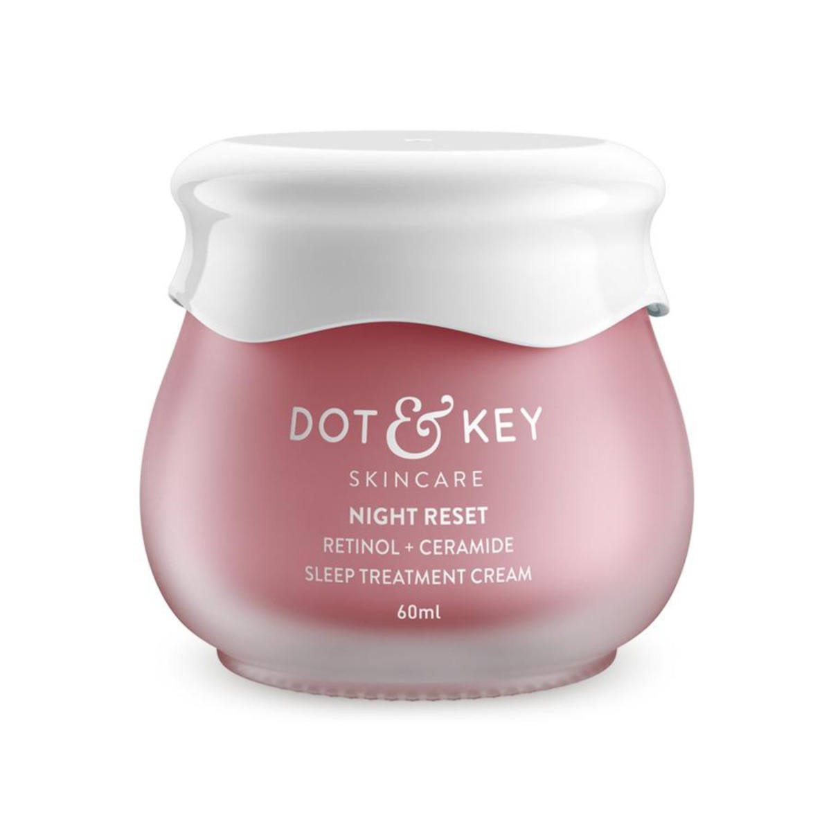 Dot & Key Night Reset Retinol + Ceramide Sleep Treatment Cream, 60 ml