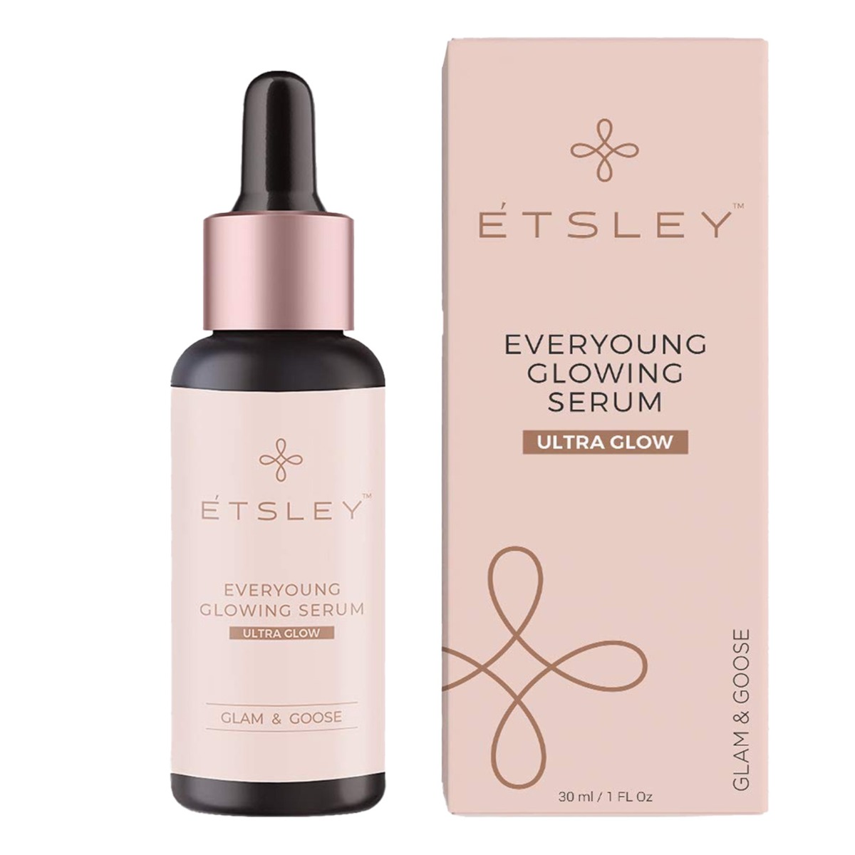 Etsley Everyoung Glowing Skin Serum Ultra Skin Glow & Fairness, 30ml