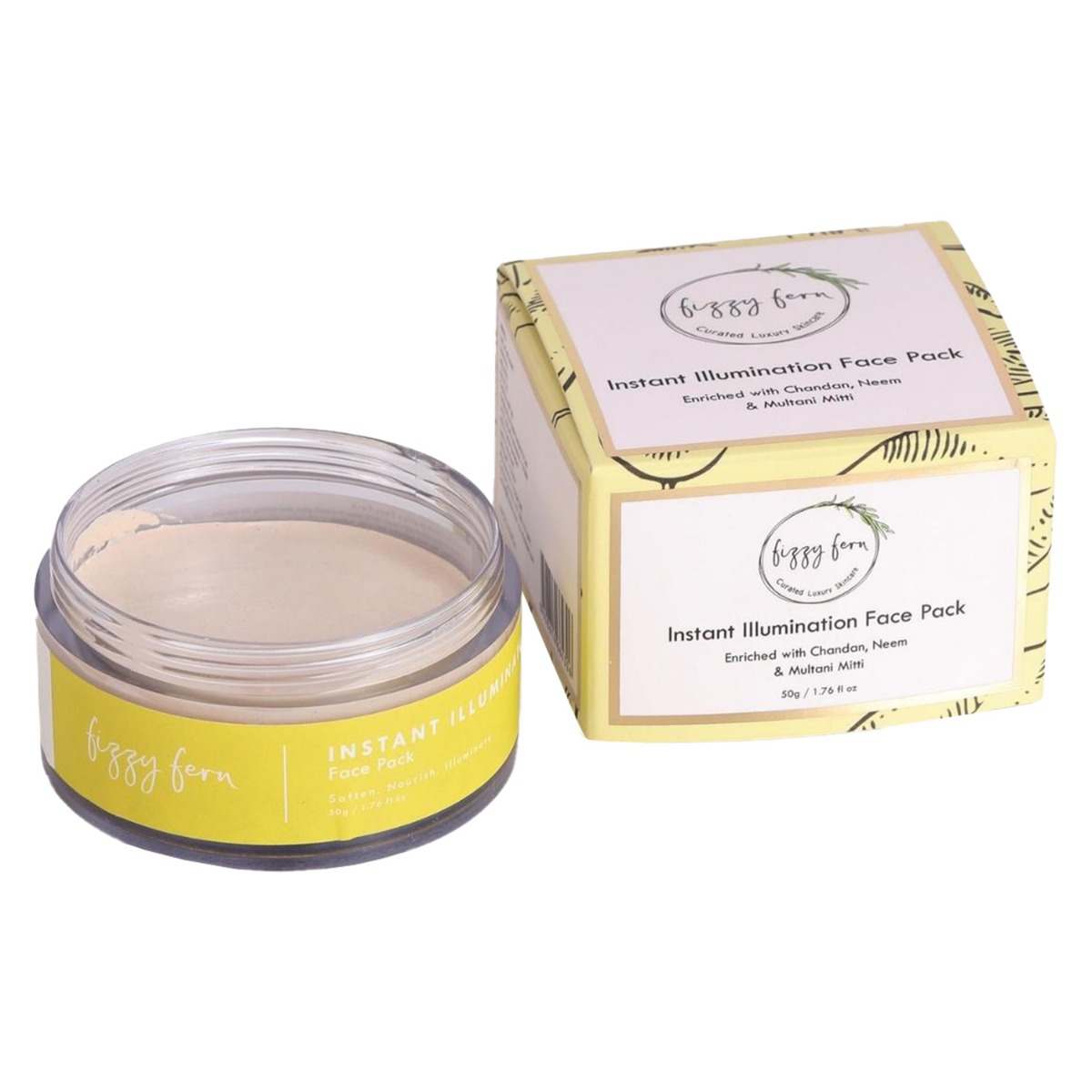 Fizzy Fern Instant Illumination Face Pack, 50gm