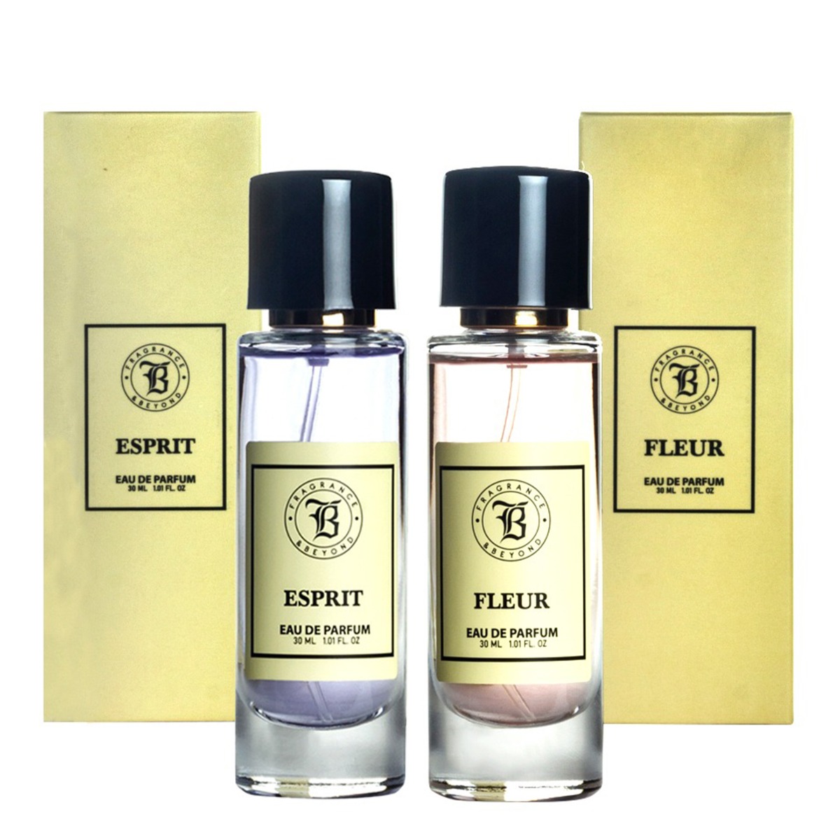 Fragrance & Beyond Esprit and Fleur Eau De Parfum (Perfume) Combo For Women, 30ml Each