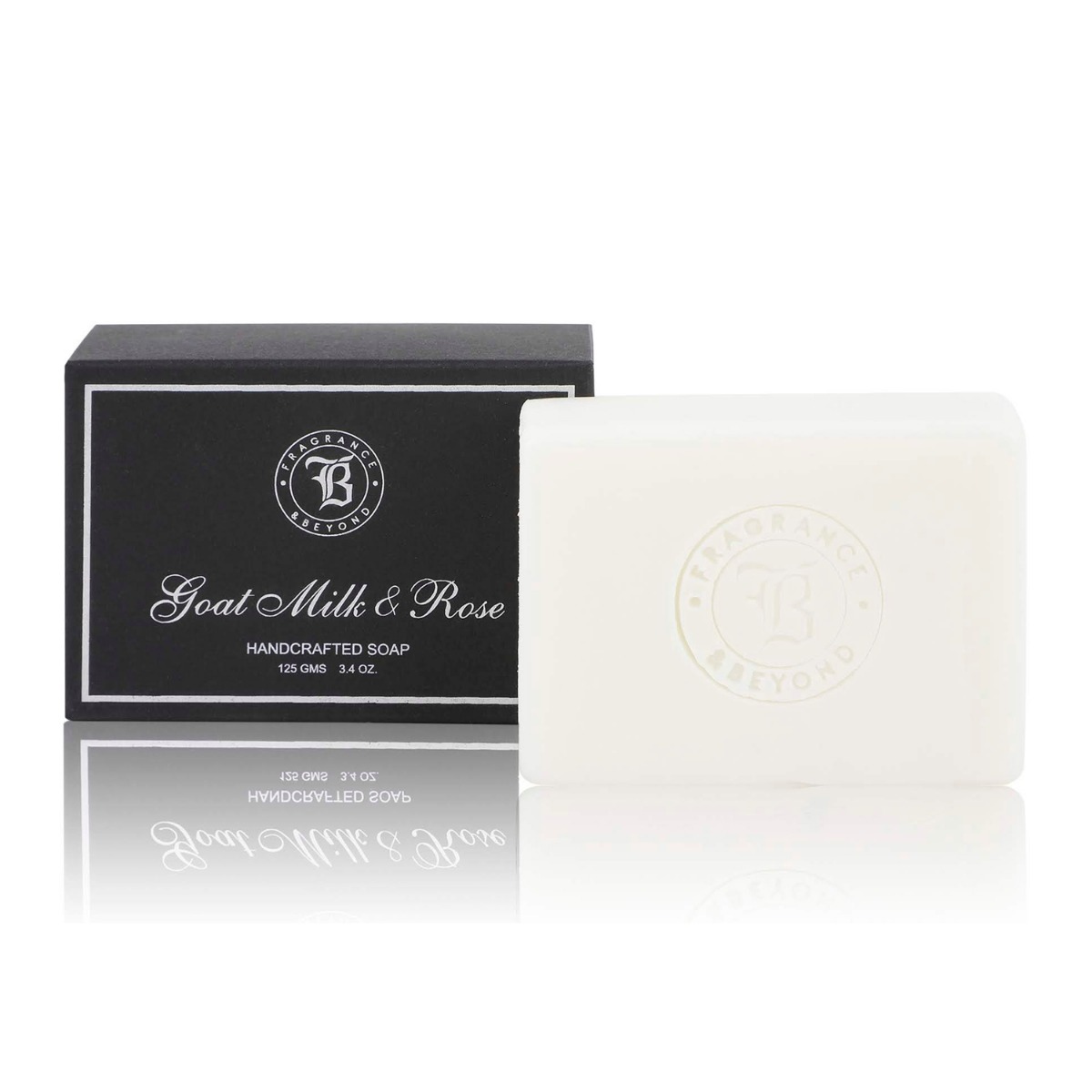 Fragrance & Beyond Goat Milk & Rose 100% Natural Soap, 125 gm