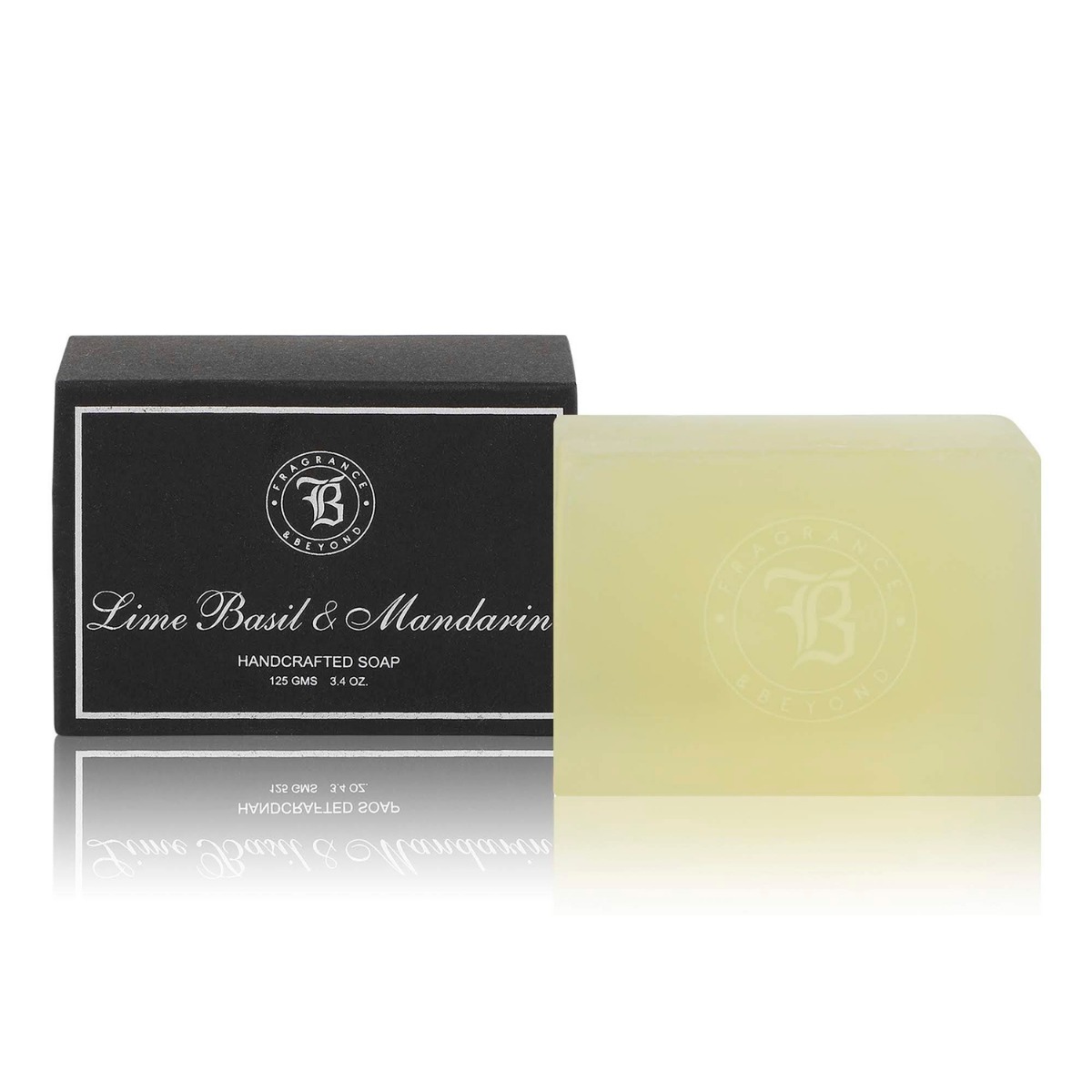 Fragrance & Beyond Lime Basil Mandarin Natural Soap, 125gm