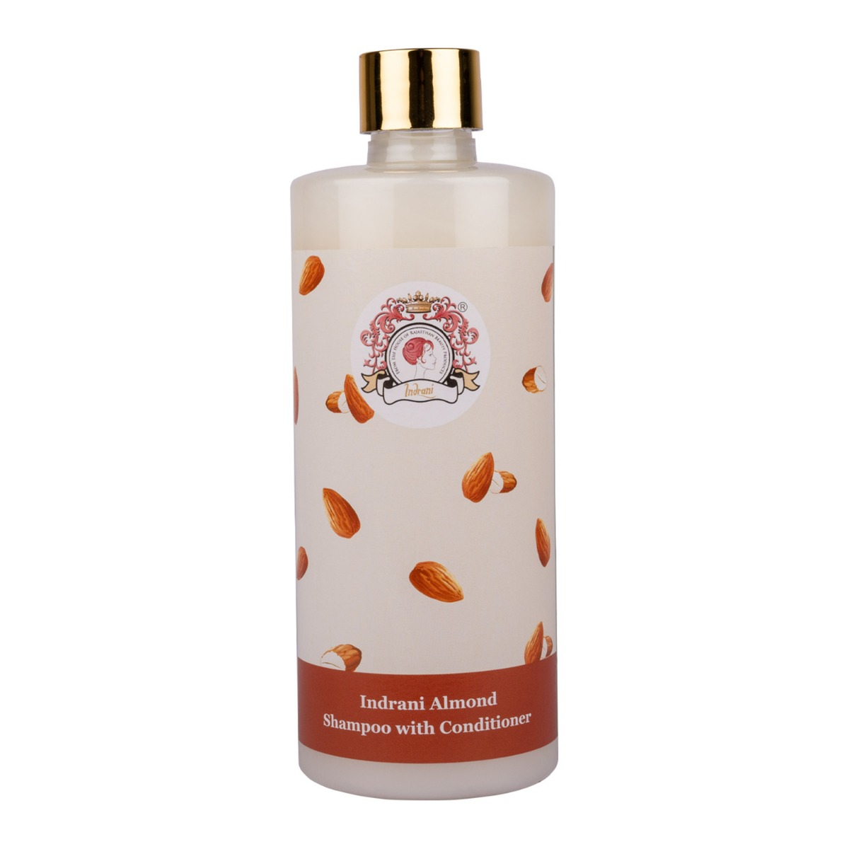 Indrani Almond Shampoo With Conditioner, 500ml