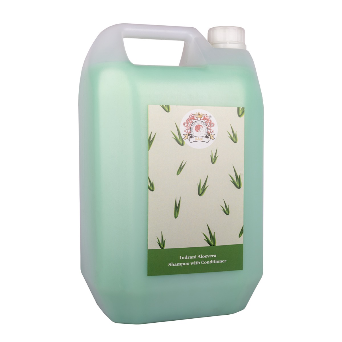 Indrani Aloevera Shampoo With Conditioner, 5ltr