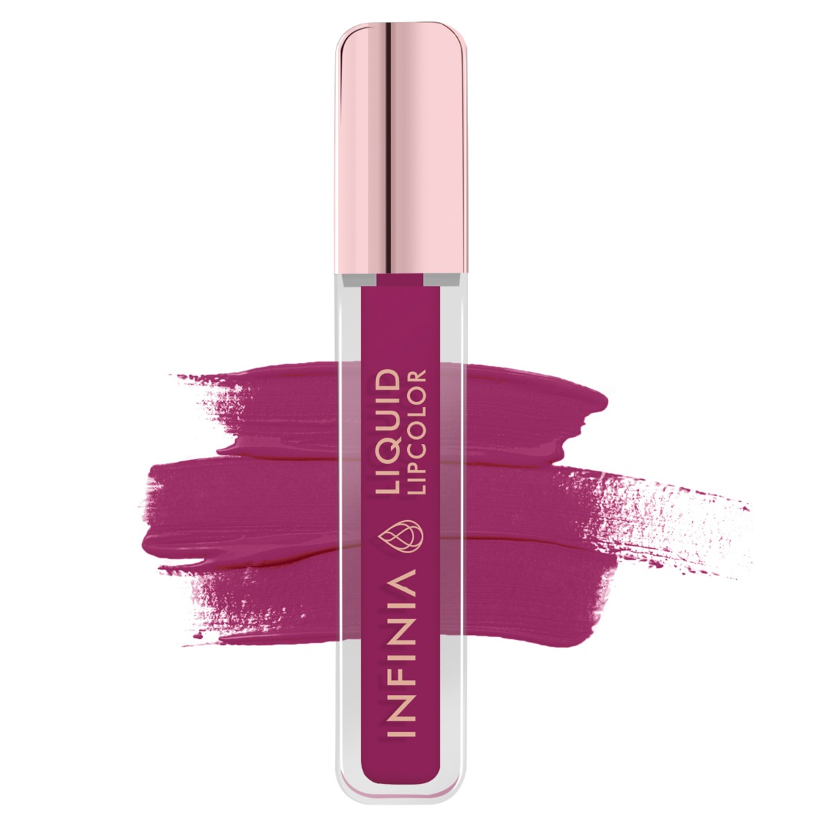 INFINIA  Long Lasting & Waterproof Liquid Lipstick, 5ml-M-08 - Purple