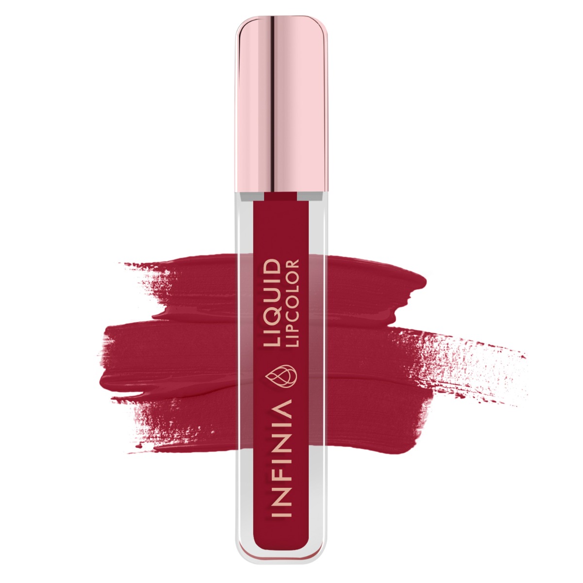 INFINIA  Long Lasting & Waterproof Liquid Lipstick, 5ml-M-42 - Red
