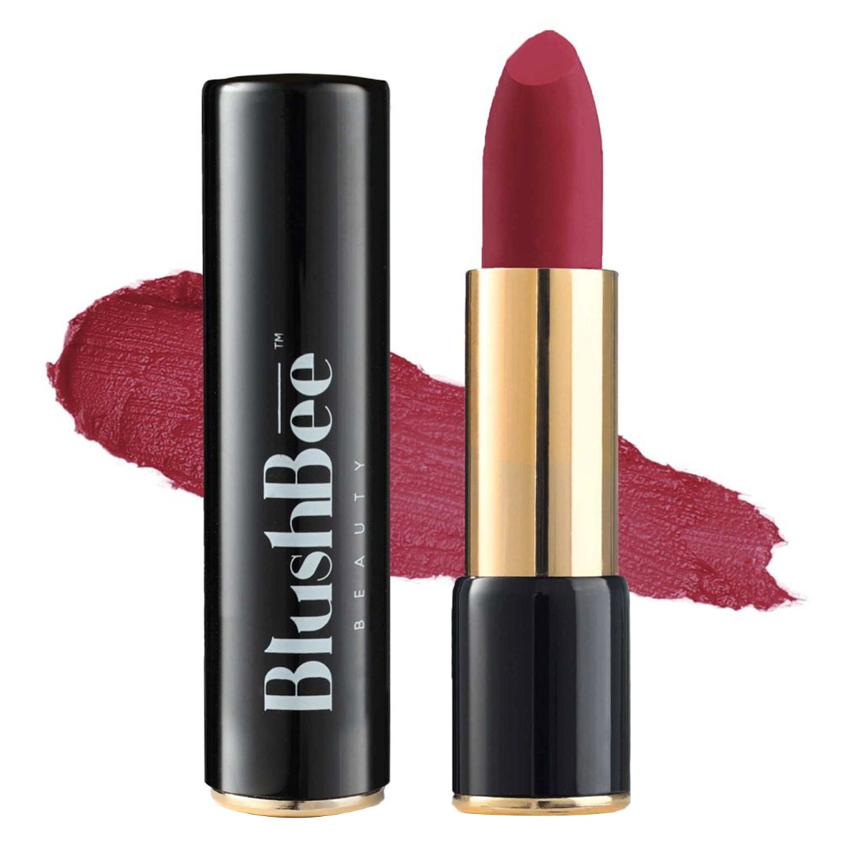 BlushBee Organic Beauty Lip Nourishing Organic Vegan Lipstick, 4.2gm