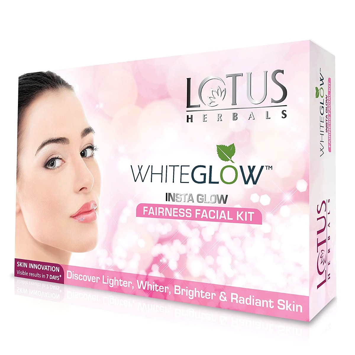 Lotus Herbals White Glow Insta Glow 4 In 1 Fairness Facial Kit