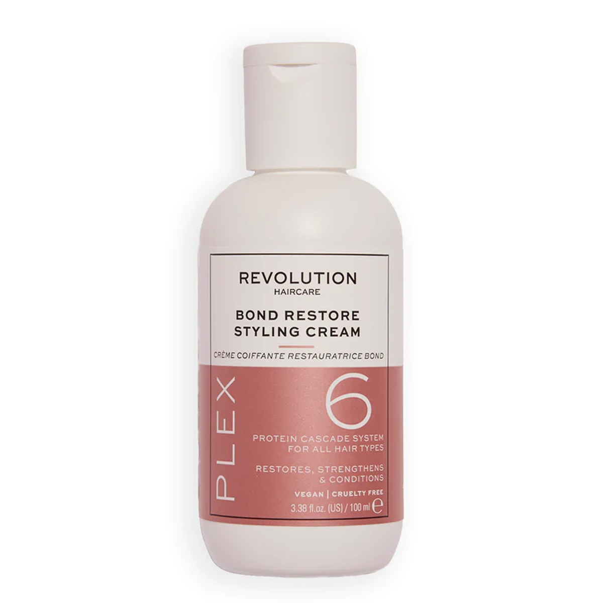 Makeup Revolution Haircare Plex 6 Bond Restore Styling Cream, 100ml