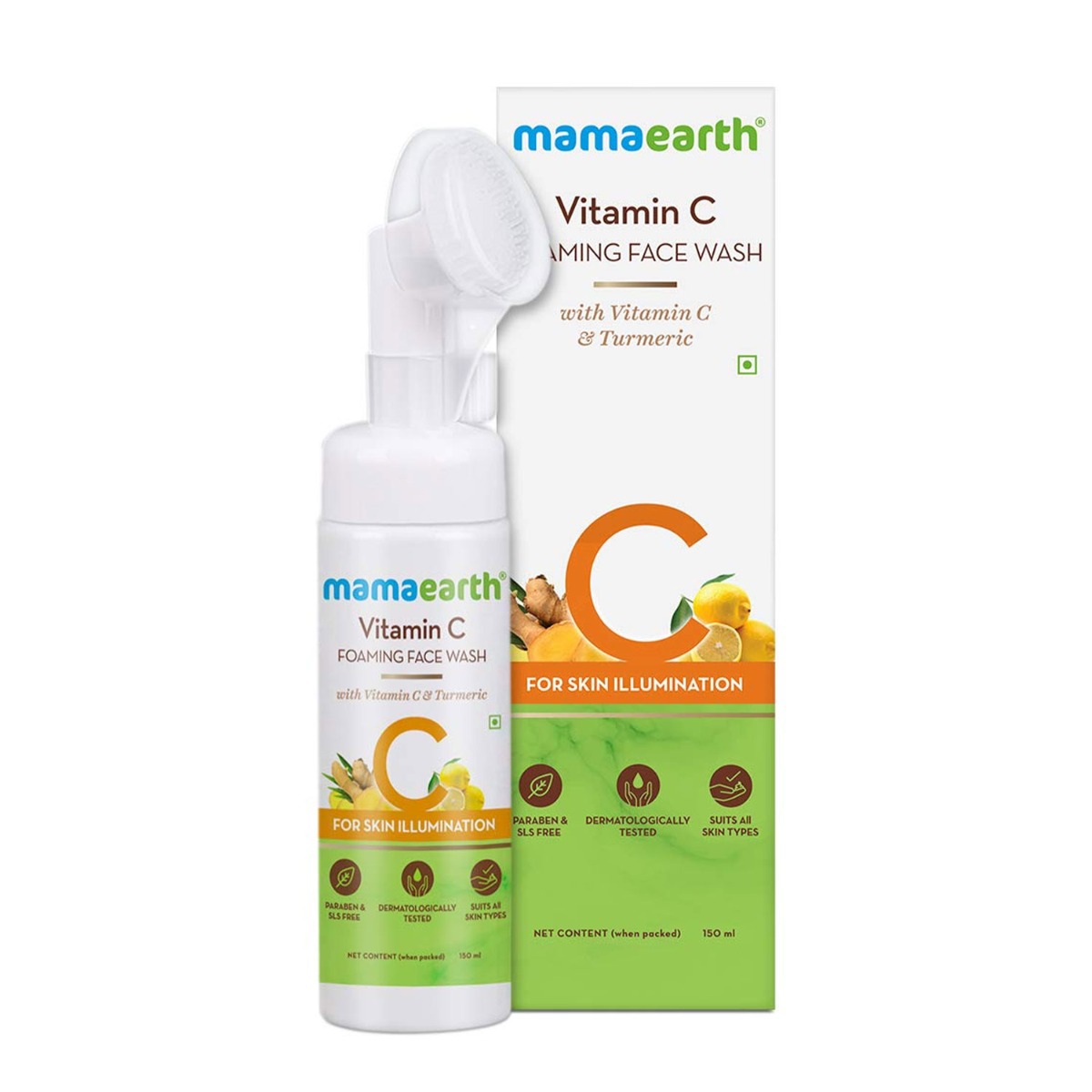 Mamaearth Vitamin C Foaming Face Wash, 150ml