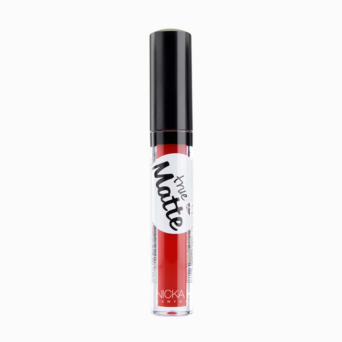Nicka K True Matte Lip Color, Milano Red, 3.5gm