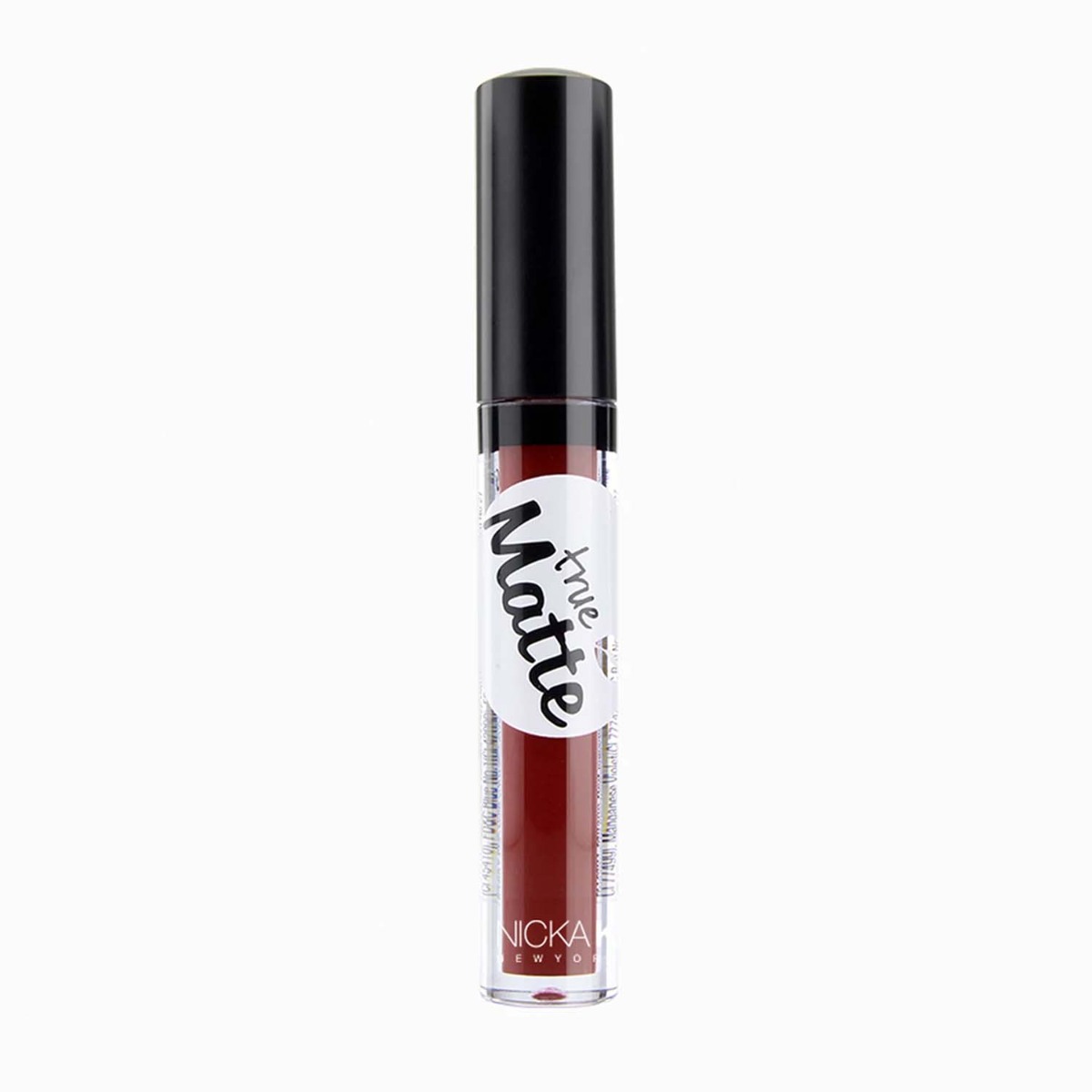 Nicka K True Matte Lip Color, Wine Berry, 3.5gm