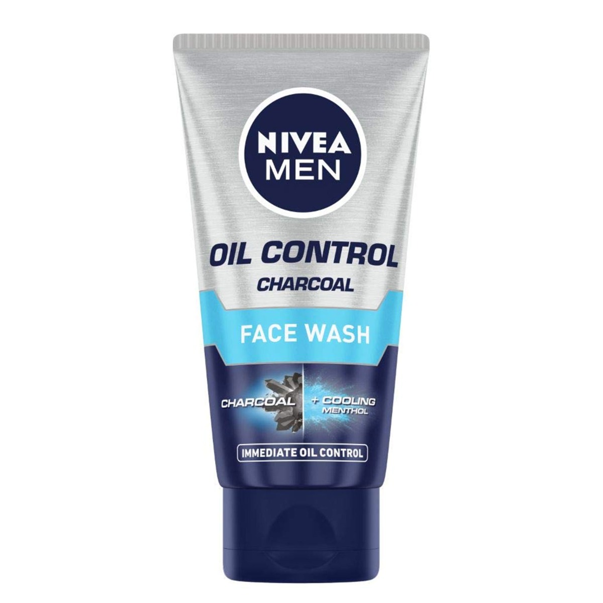 Nivea Men Oil Control Charcoal face wash, 50gm