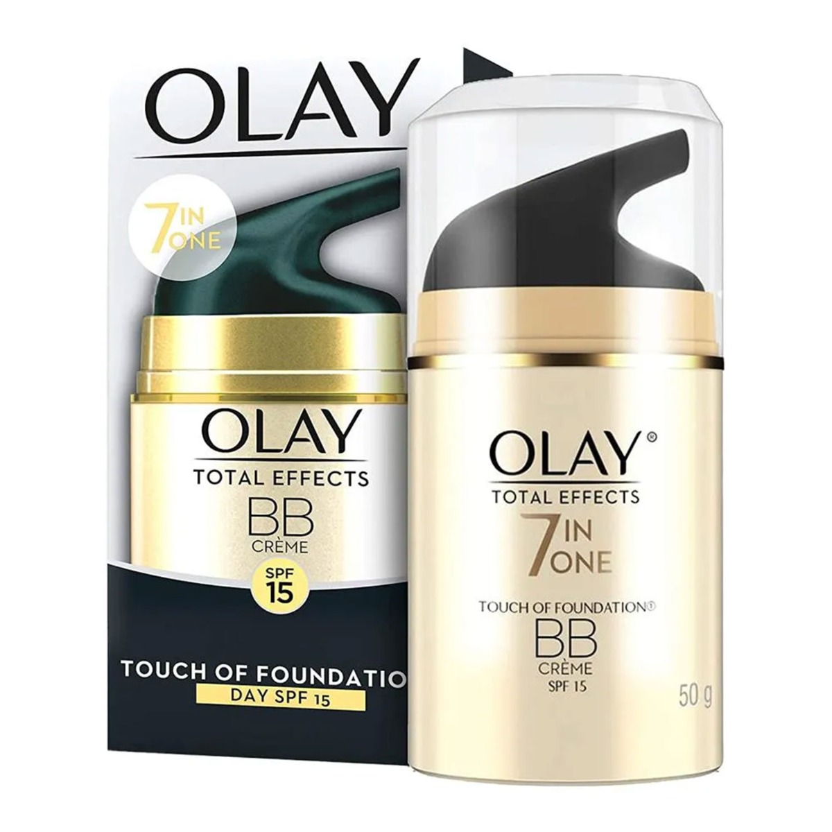Olay Total Effects 7-in-1 BB Day Cream with a Touch Of Foundation SPF15, 50gm