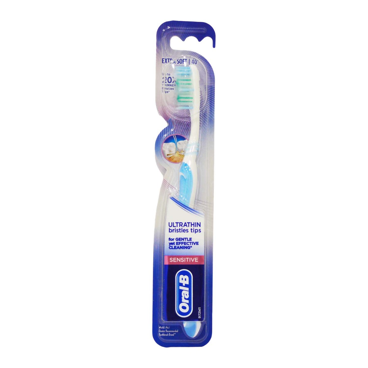 Oral-B Ultrathin Sensitive Toothbrush - Blue