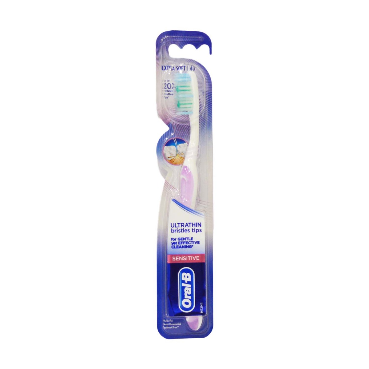 Oral-B Ultrathin Sensitive Toothbrush - Purple