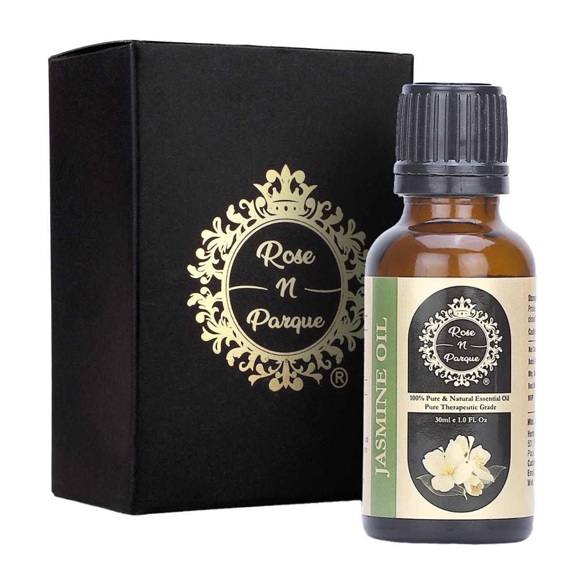 RosenParque 100% Pure & Natural Jasmine Essential Oil, 30ml