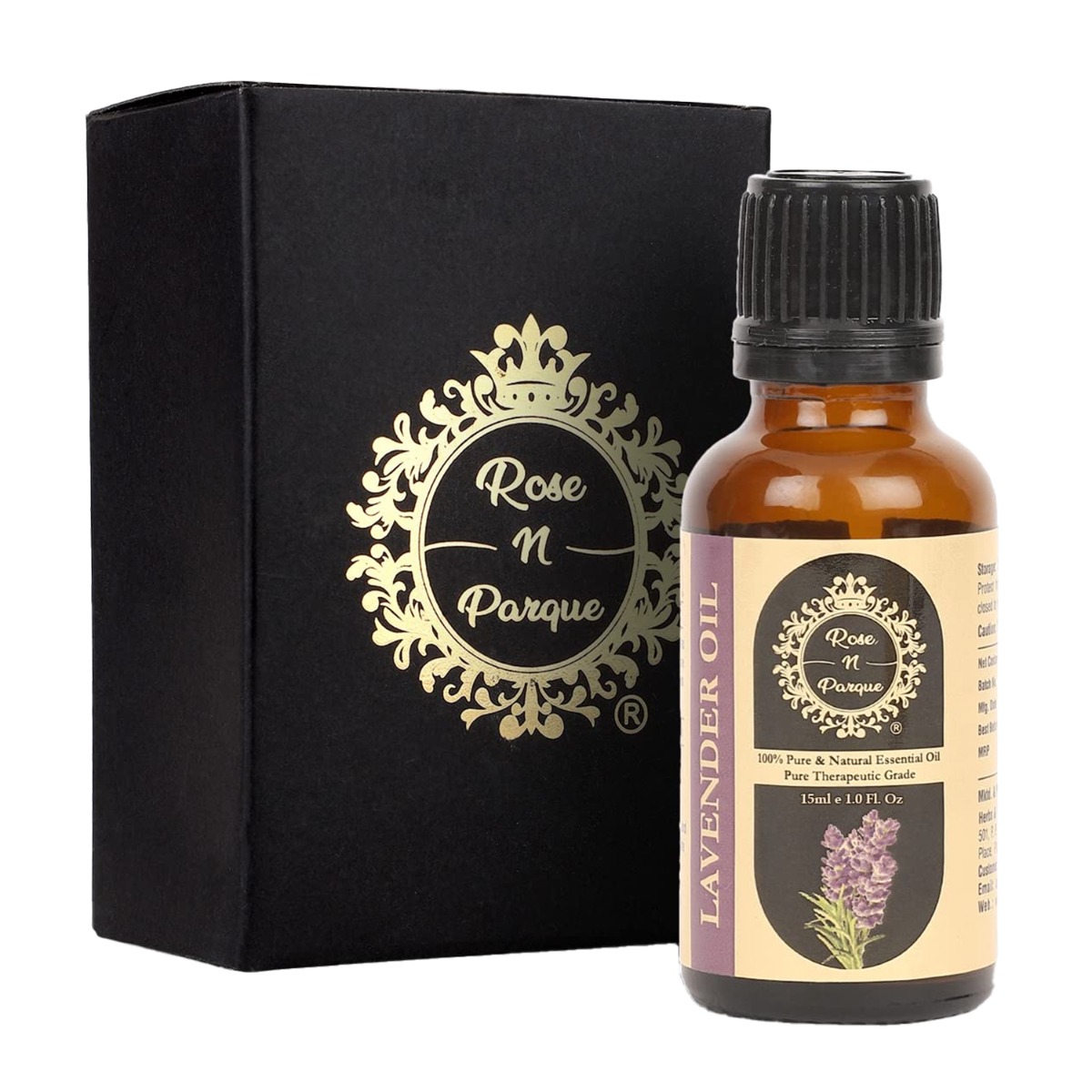 RosenParque 100% Pure & Natural Lavender Essential Oil, 15ml