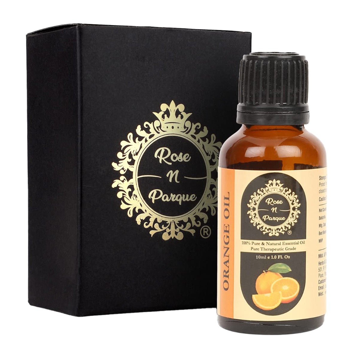 RosenParque 100% Pure & Natural Orange Essential Oil, 10ml
