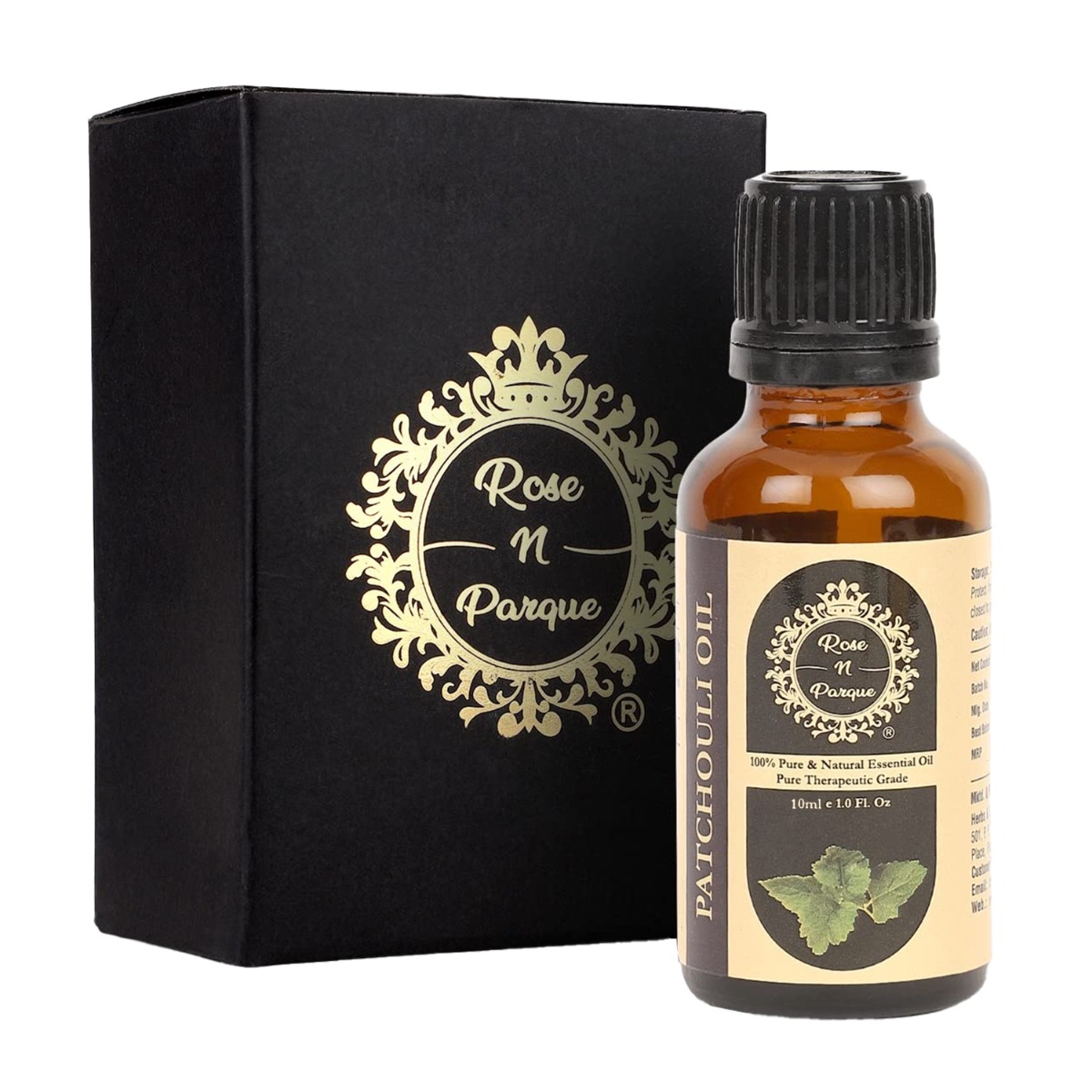 RosenParque 100% Pure & Natural Patchouli Essential Oil, 10ml