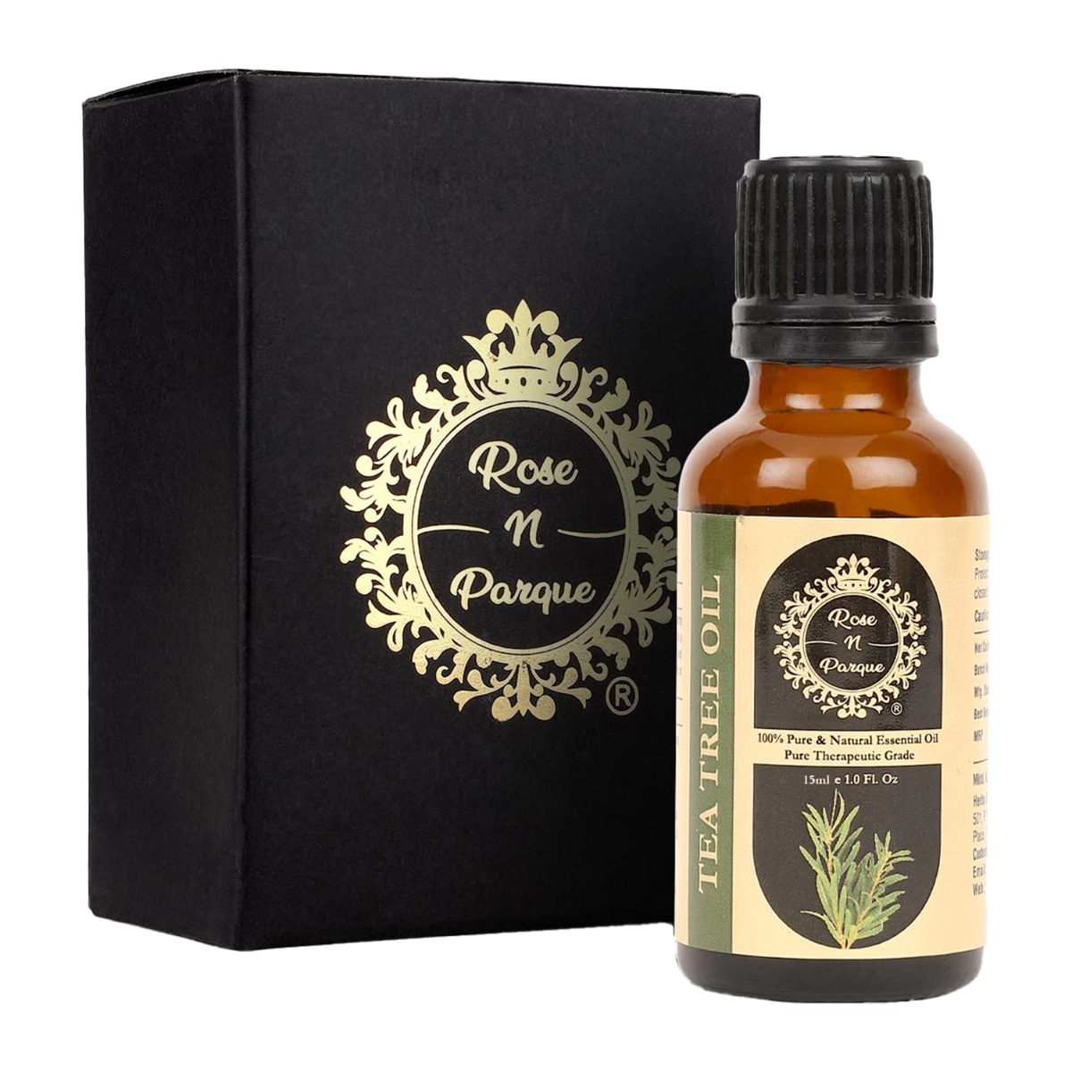 RosenParque 100% Pure & Natural Tea Tree Essential Oil, 15ml