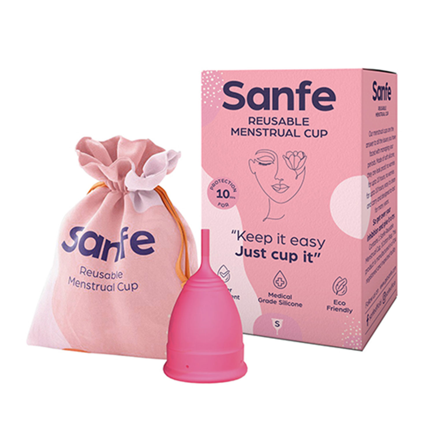 Sanfe Reusable Menstrual Cups-Small