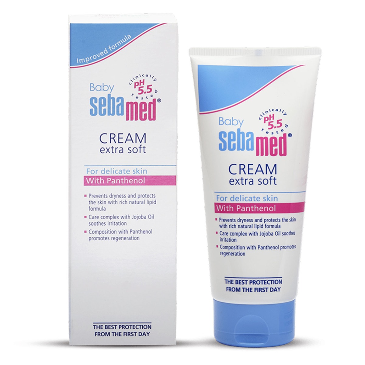 Sebamed Baby Cream Extra Soft (PH5.5) For delicate skin with Panthenol, 200ml