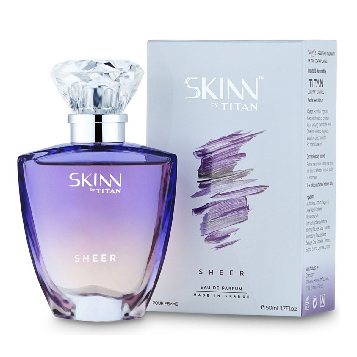 Skinn By Titan Sheer Perfume For Women EDP, 50ml