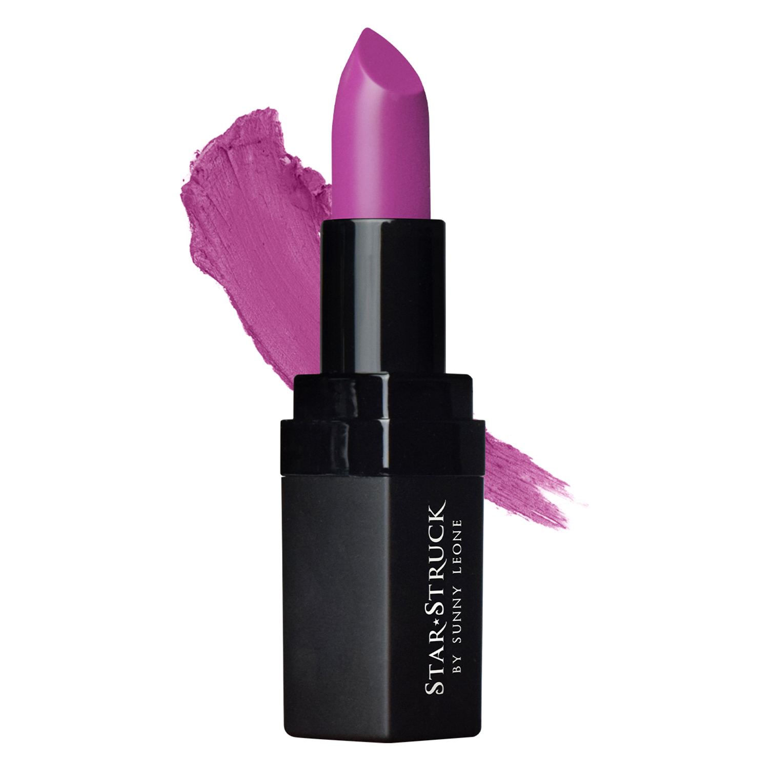 Star Struck by Sunny Leone Intense Matte Lipstick - Purple Taffy, 4.2gm