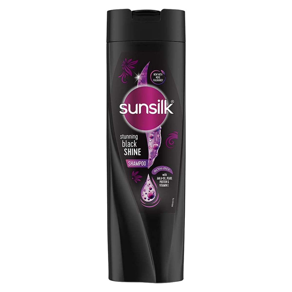 Sunsilk Stunning Black Shine Shampoo With Amla Pearl Extract, 360ml
