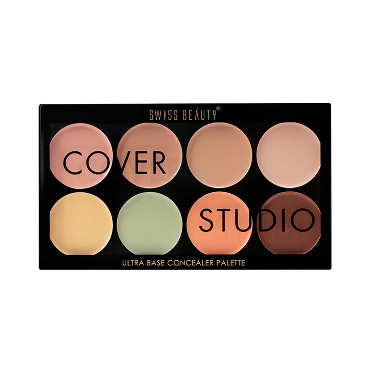 Swiss Beauty Cover Studio Ultra Base Concealer Palette - Shade 3, 16gm