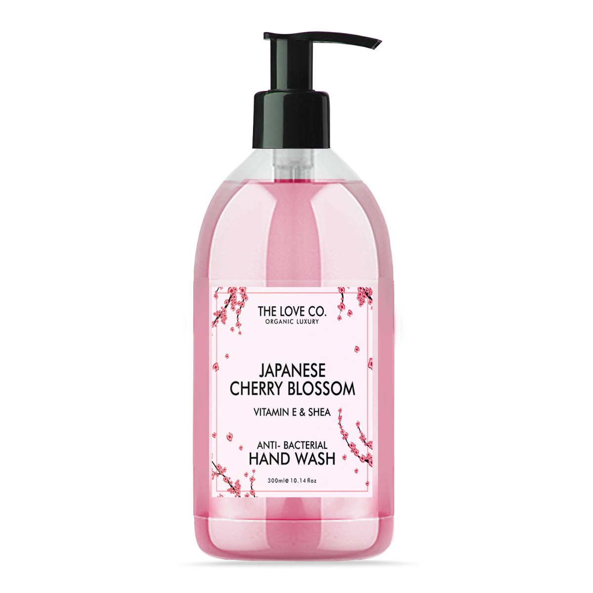 The Love Co. Japanese Cherry Blossom Anti-Bacterial Hand Wash, 300ml