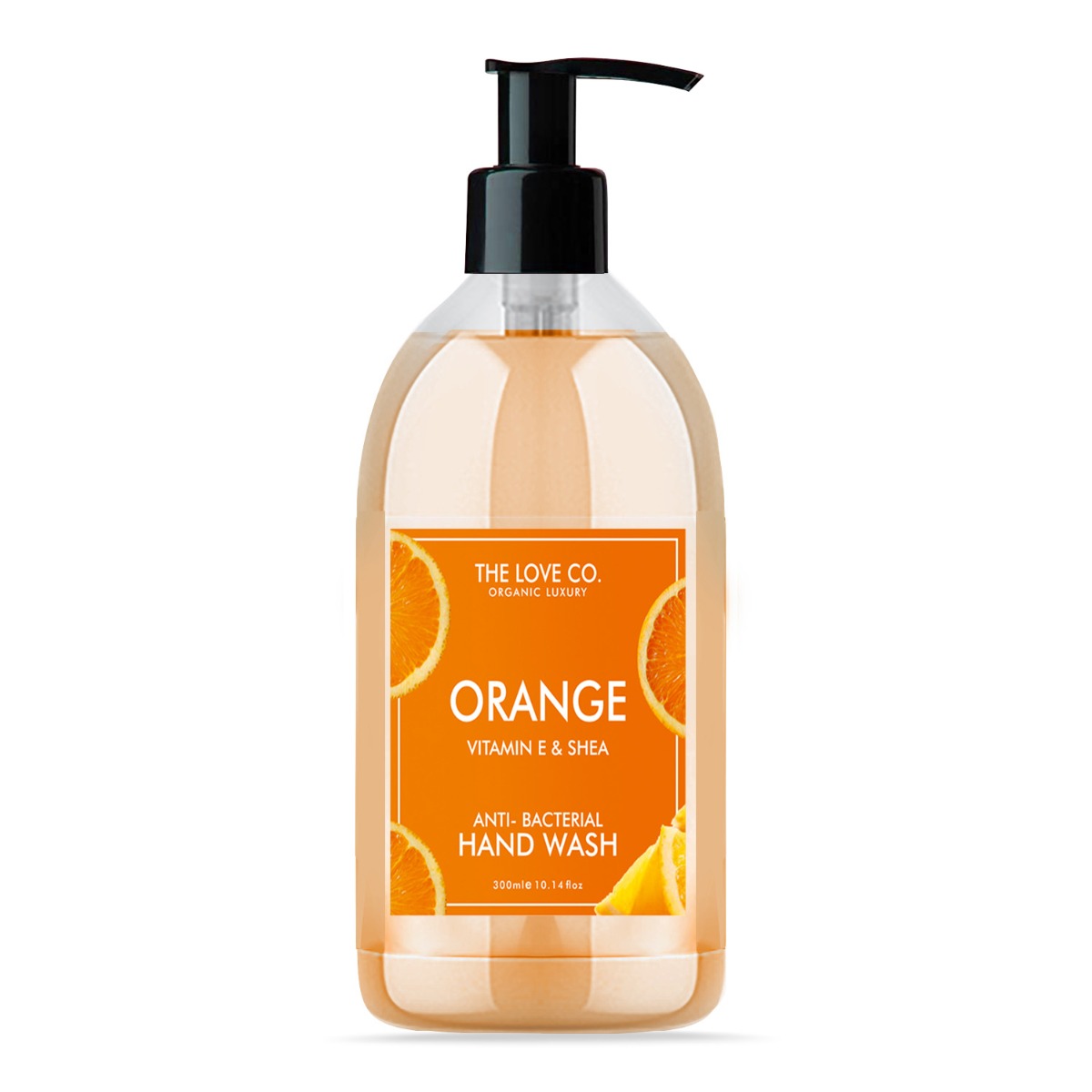The Love Co. Orange Anti-Bacterial Hand Wash, 300ml