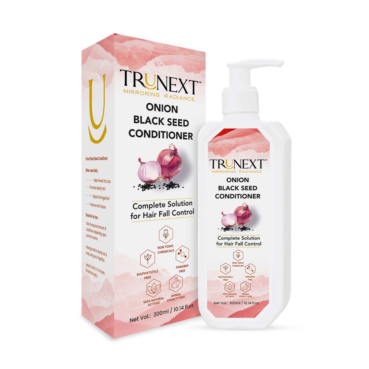 Trunext Onion Black Seed Hair Conditioner, 300ml