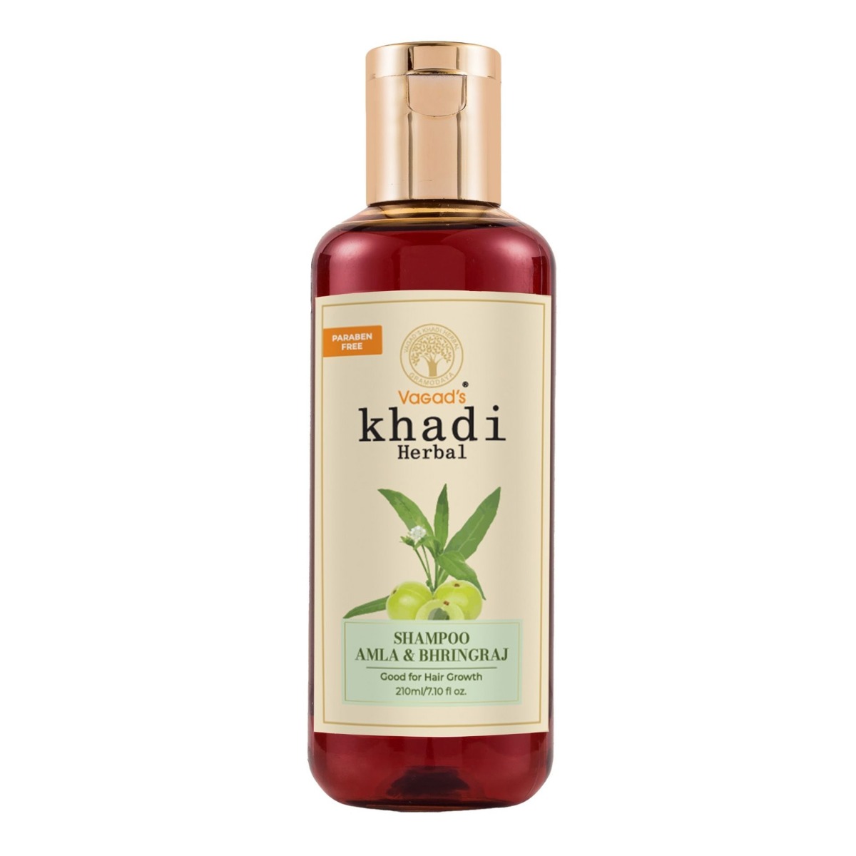 Vagad's Khadi Amla & Bhringraj Shampoo, 210ml