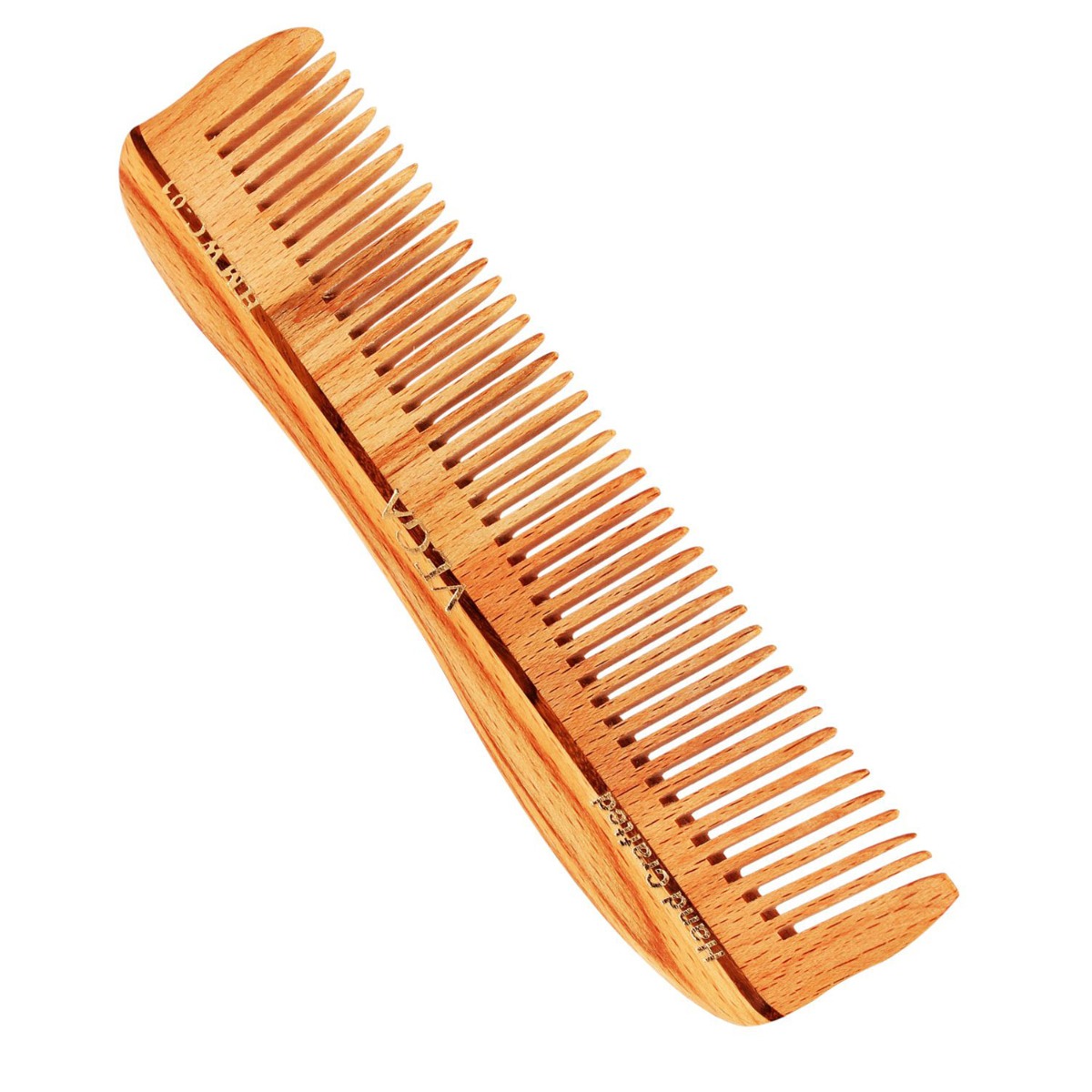 Vega Natural Wooden Styling Comb HMWC-01