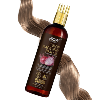 Buy WOW Skin Science Onion Black Seed Hair Oil Online