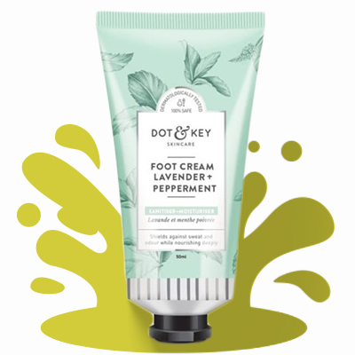 Buy Dot & Key Foot Cream: Deodorizer + Moisturizer Online