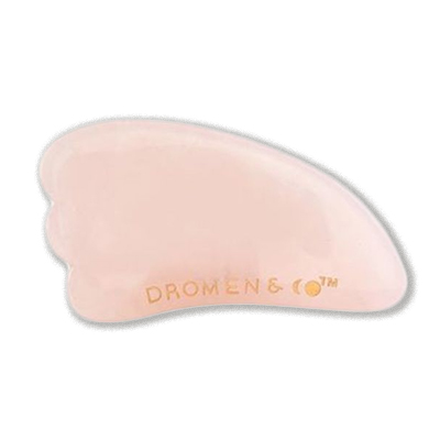 Buy Dromen & Co Rose Quartz Gua Sha Stone Massager Online