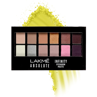 Lakme Absolute Infinity Eye Shadow Palette, 12gm-Soft Nudes