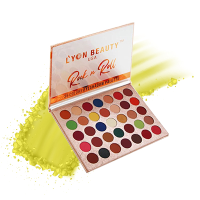 Buy Lyon Beauty USA Rock N Roll 35 Colors Eyeshadow Palette Online