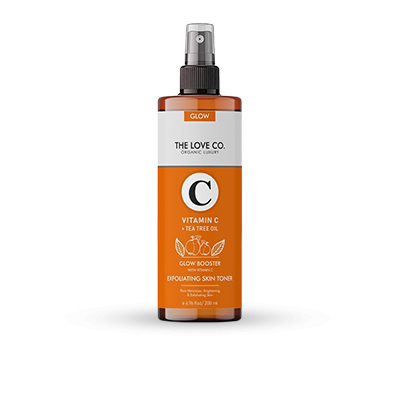 Buy The Love Co. Face Toner - Vitamin C + Tea Tree Oil Exfoliating Skin Toner Online