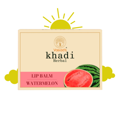 vagad's khadi watermelon lip balm
